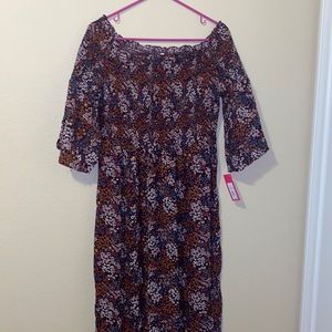 NWT floral maxi dress